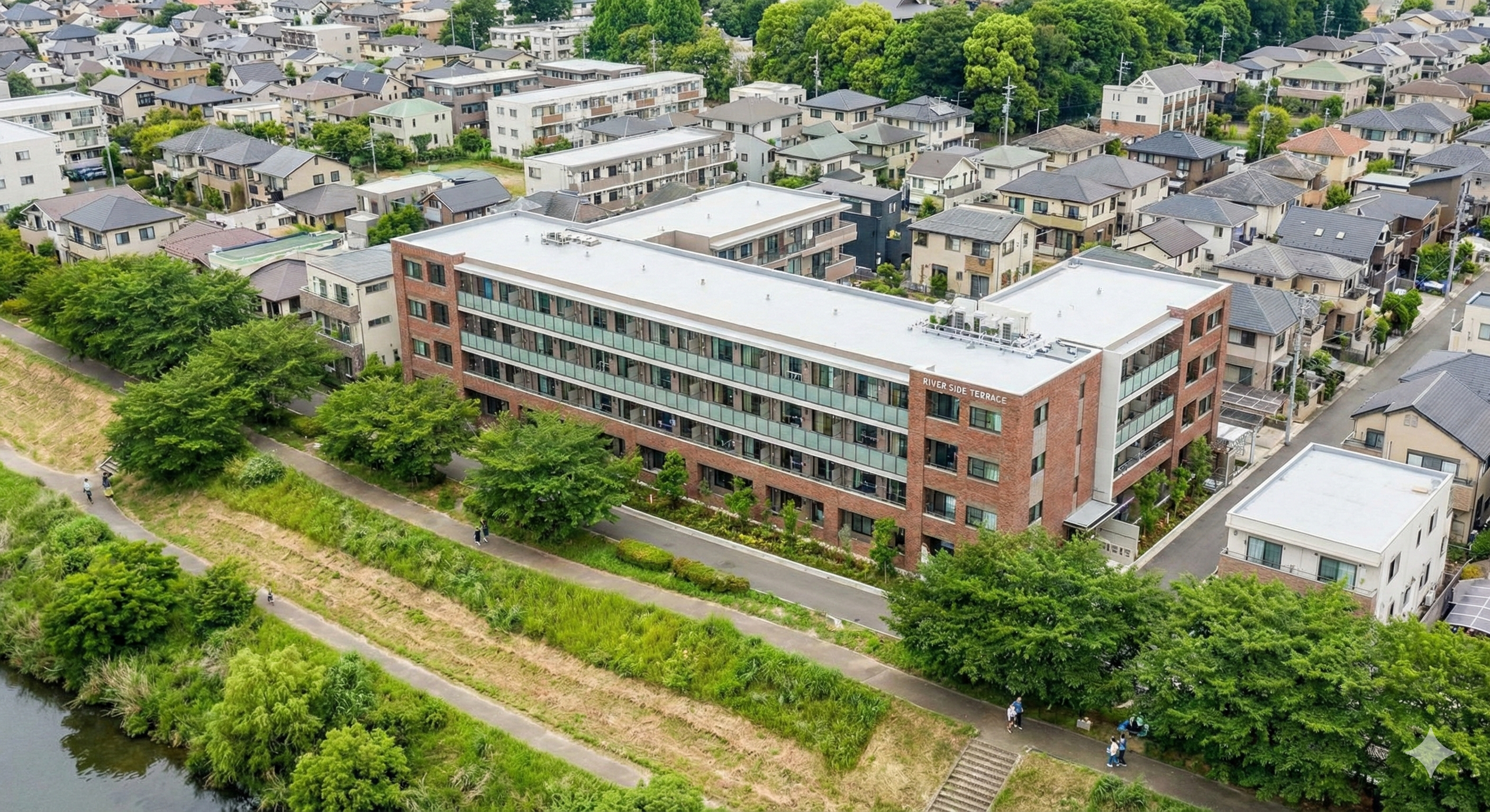 マンション空撮 2